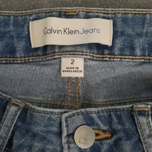 Calvin Klein Jeans Size 2 Skinny Ankle - Picture 2 of 8
